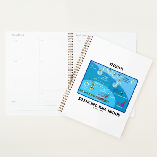 Stil! Silencing RNA Inside Biology Humor Planner (Display)
