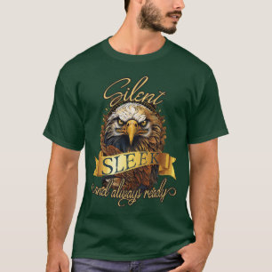 "Stil, slank en altijd klaar" Gouden Adelaar T-shirt
