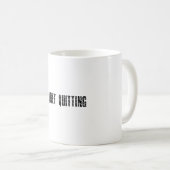 Stil stoppen koffiemok (Voorkant rechts)