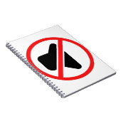Stil stoppen notitieboek (Rechterzijde)