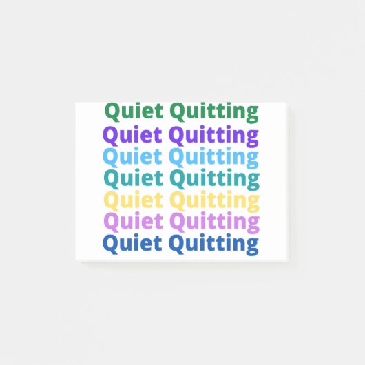 Stil stoppen post-it® notes (Voorkant)