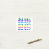 Stil stoppen post-it® notes (Op bureau)