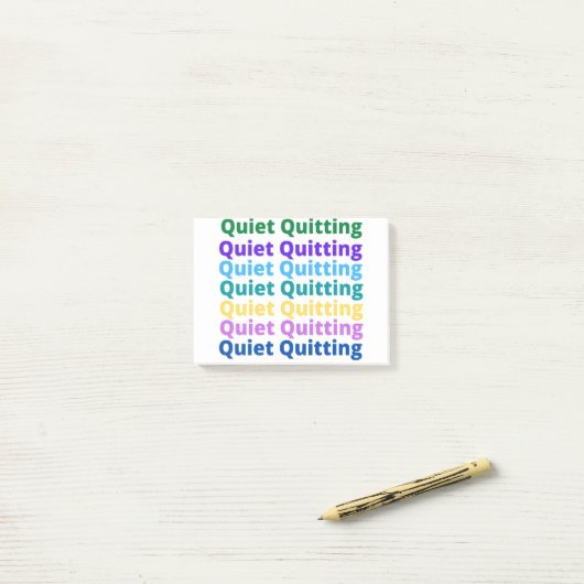 Stil stoppen post-it® notes (Op bureau)