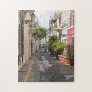 Stil straat van San Juan Puerto Rico Legpuzzel