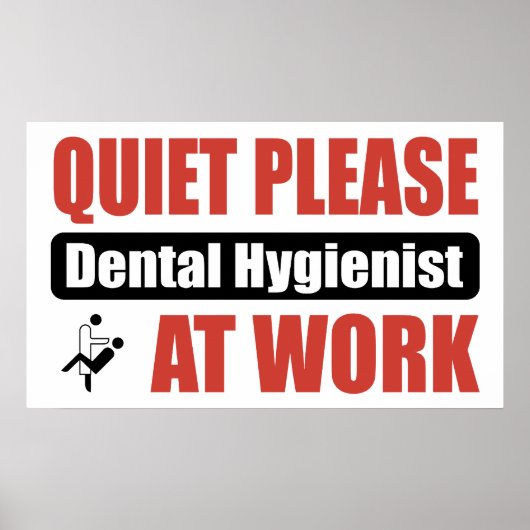 Stil, tandheelkundige apotheker op het werk poster (Voorkant)