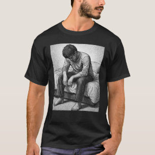 Stil Uitgebrand Stiller Uitgeput Grafisch T-shirt