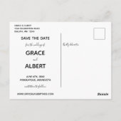 Stil van Susan, met bruine ogen, sla het Briefkaar Briefkaart (Achterkant)