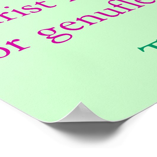 Stil voor gebed poster (Hoek)