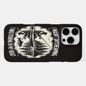 Stil water, eindeloze dagdromen iPhone hoesje (Achterkant horizontaal)
