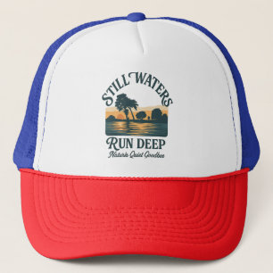 Stil Water Heeft Diepe Gronden – Natuur Landschap Trucker Pet