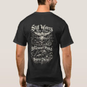 Stil water heeft diepe gronden T-shirt  (Achterkant)