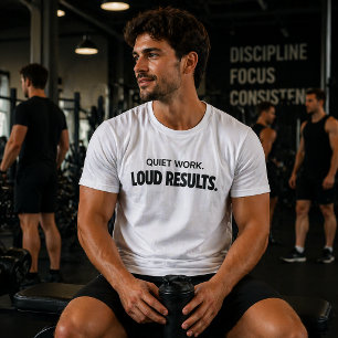 Stil Werk, Luidruchtige Resultaten – Minimalistisc T-shirt
