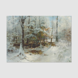 Stil Winter namiddag, ontkoppeling Tissuepapier