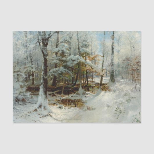 Stil Winter namiddag, ontkoppeling Tissuepapier (Voorkant)