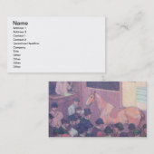 Stil with all Road Nuisances, c.1912 (olie op canv Visitekaartje (Voorkant / Achterkant)