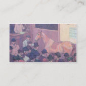 Stil with all Road Nuisances, c.1912 (olie op canv Visitekaartje (Achterkant)