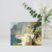 Stil zomernamiddag in Capri, Brioschi Othmar Briefkaart (Staand voorkant)