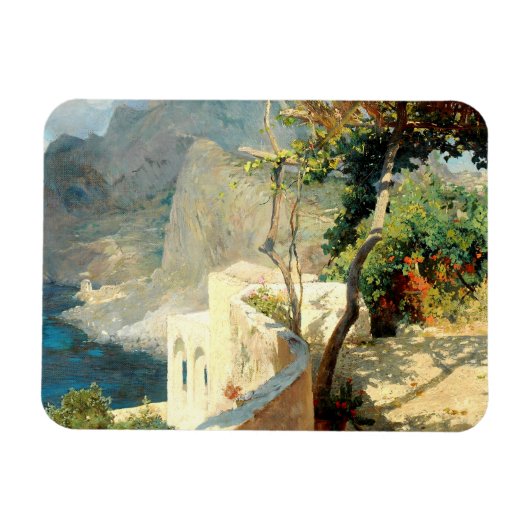 Stil zomernamiddag in Capri, Brioschi Othmar Magneet (Horizontaal)