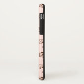 Stileer Deco-vlinder - chocolade en perziken Case-Mate iPhone Case (Achterkant/links)