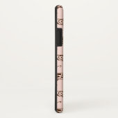 Stileer Deco-vlinder - chocolade en perziken Case-Mate iPhone Case (Achterkant/rechts)
