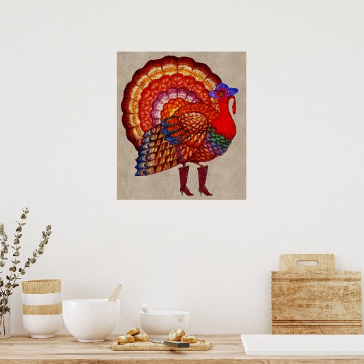 Stileren Turkije Poster (Keuken)