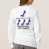 Stiletto Bowl New York Champs Hoodie T-shirt (Achterkant)