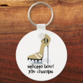 Stiletto Bowl XLIV-kampioenschap, keyring Sleutelhanger (Voorkant)