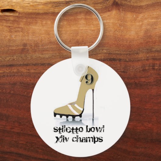 Stiletto Bowl XLIV-kampioenschap, keyring Sleutelhanger (Voorkant)