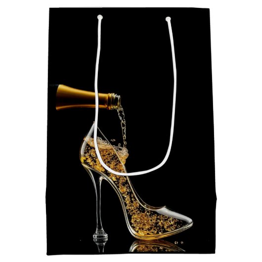 Stiletto en Bubbly Medium Cadeauzakje (Achterkant)