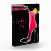 Stiletto en Cocktail-Bar display Fotoblokken (Links)