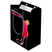 Stiletto en cocktails medium cadeauzakje (Achterkant Gekanteld)