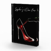 Stiletto en wijn-wijnbar fotoblokken (Rechts)