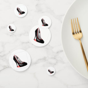 Stiletto Heel Shoe Confetti