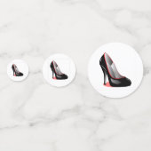 Stiletto Heel Shoe Confetti (Voorkanten)