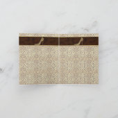 Stiletto Hiel and Cheetah Print Deluxe Notitiekaartje (Binnen)