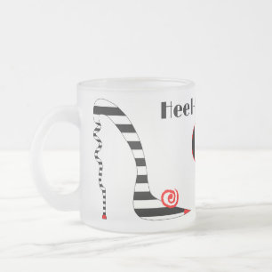 Stiletto High Hiel Lishious frosted mok