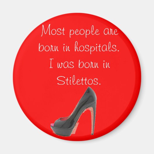 Stiletto Magnet (Voorkant)