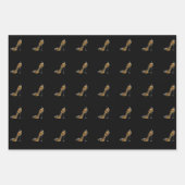 Stiletto met mousserende wijn inpakpapier vel (Voorkant 2)