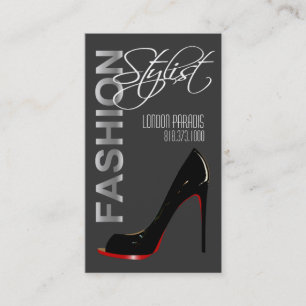 Stiletto Mode Stylist, Costume Designer Visitekaartje