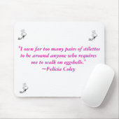 Stiletto Mousepad Muismat (Met muis)