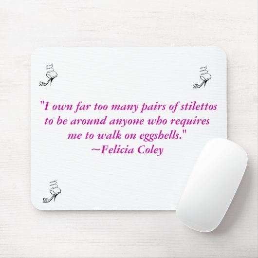 Stiletto Mousepad Muismat (Met muis)