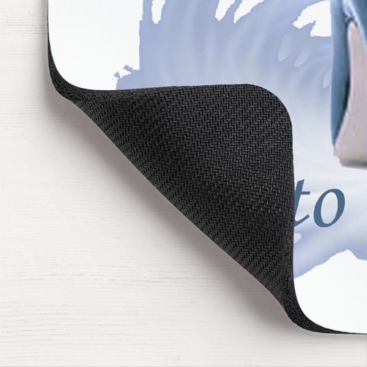 Stiletto op een voetstuk muismat (Hoek)