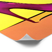 Stiletto pompen, hoge hakken Poster kunst (Hoek)