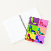 Stiletto Pumps, High Heels Poster Art Journal Notitieboek (Binnen)
