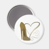  stiletto schoen harten magneet (Voorkant / Achterkant)