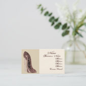 Stiletto Shoe Art Visitekaartjes (Staand voorkant)