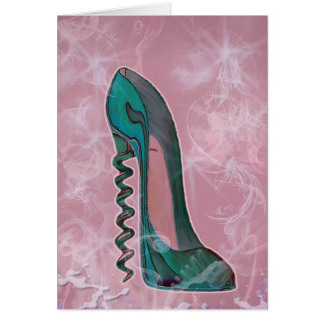 Stiletto Shoe Modern Art (Voorkant)