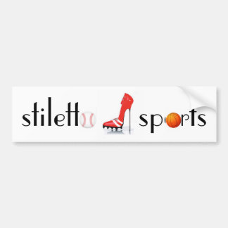 Stiletto Sports Officier Bumpersticker