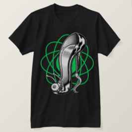 Stilettoid™/Green Atom T-shirt