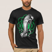Stilettoid™/Green Atom T-shirt (Voorkant)